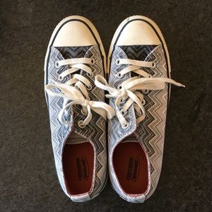 Converse chevron low tops